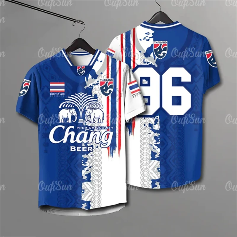 Street Fashion Thailand - เสื้อยืดพิมพ์ลาย 3 มิติ ช้างไทย 2026 |