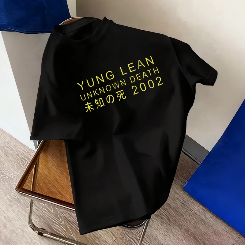 Street Fashion Urban - ผู้หญิง/ผู้ชายเสื้อยืดไม่ทราบชื่อแบรนด์ Death 2002 เสื้อยืดฤดูร้อนทุกวันแฟชั่นลำลองแขนสั้นเสื้อแนวสตรีทแฟชั่นเสื้อยืดสำหรับทุกเพศ