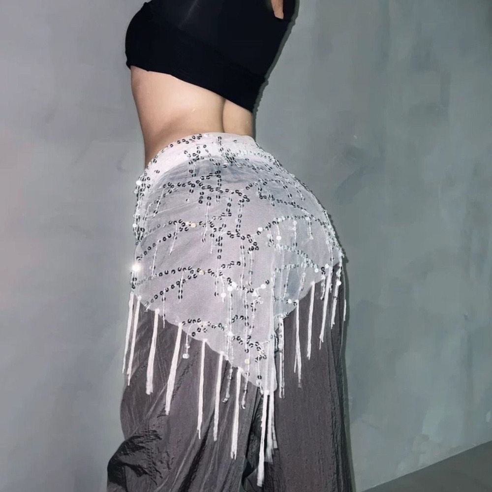 เข็มขัดเต้นระบำหน้าท้องประดับเ - Street Fashion Thailand บทวิจารณ์และราคา