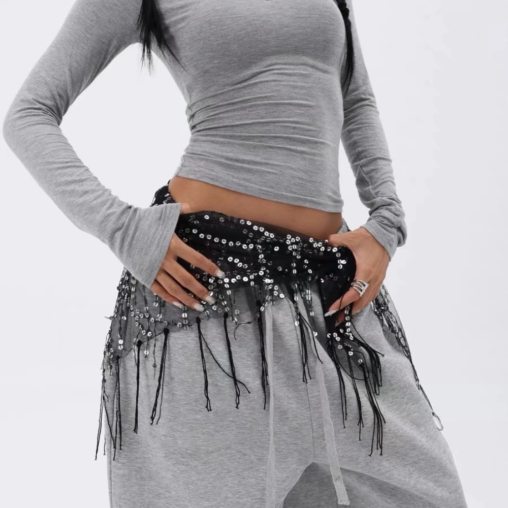 เข็มขัดเต้นระบำหน้าท้องประดับเ - Street Fashion Thailand บทวิจารณ์และราคา