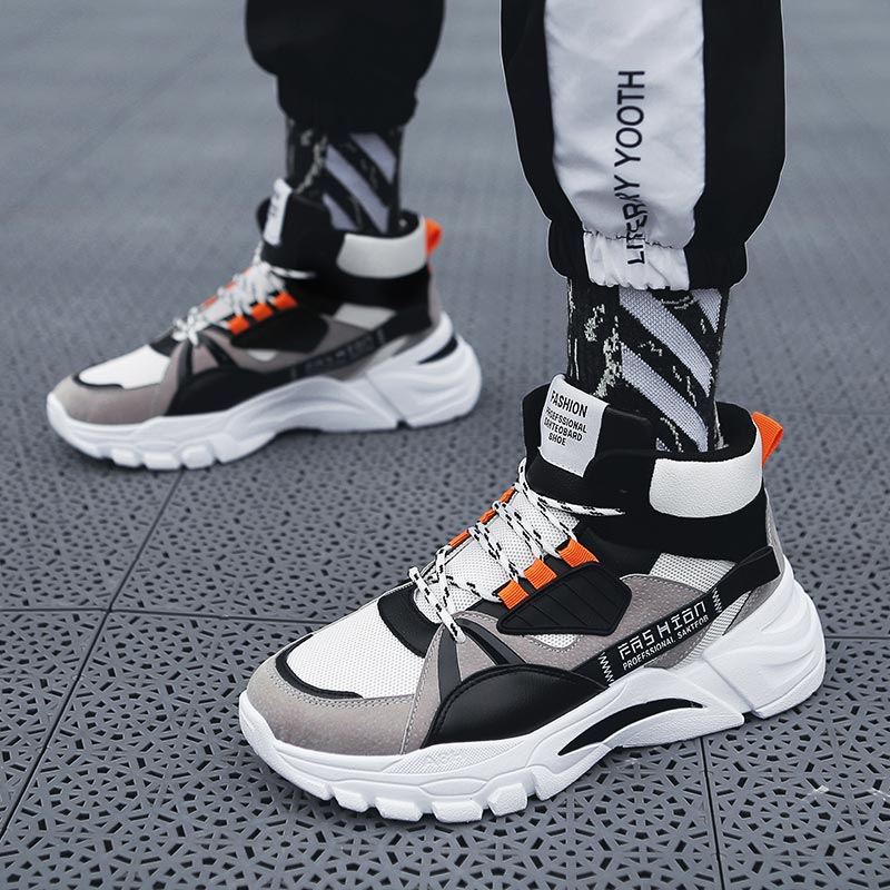 Hightopฤดูร้อนผู้ชายกีฬารองเท้ - Street Fashion In Vietnam บทวิจารณ์และราคา
