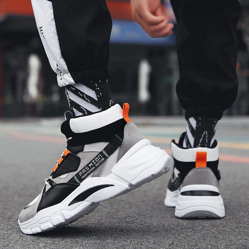 Hightopฤดูร้อนผู้ชายกีฬารองเท้ - Street Fashion In Vietnam บทวิจารณ์และราคา