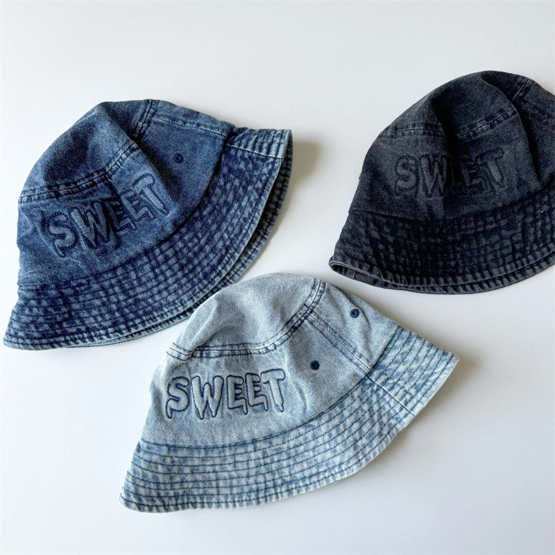 หมวกบักเก็ตเด็กสไตล์ญี่ปุ่นย้อ - Street Fashion Kids บทวิจารณ์และราคา