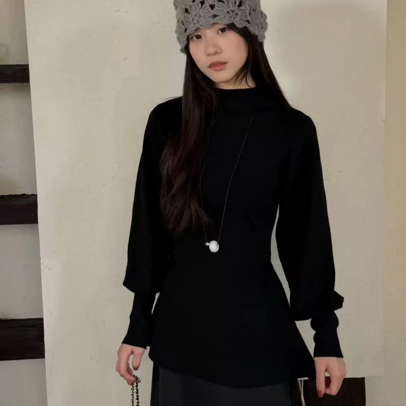 เสื้อสเวตเตอร์แขนยาวสไตล์เรียบ - Street Fashion Youth บทวิจารณ์และราคา