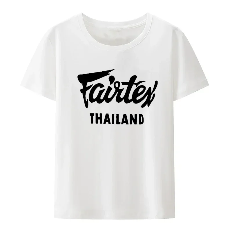 Fairtex Thailand เสื้อยืดสีดํา - Street Fashion Thailand บทวิจารณ์และราคา