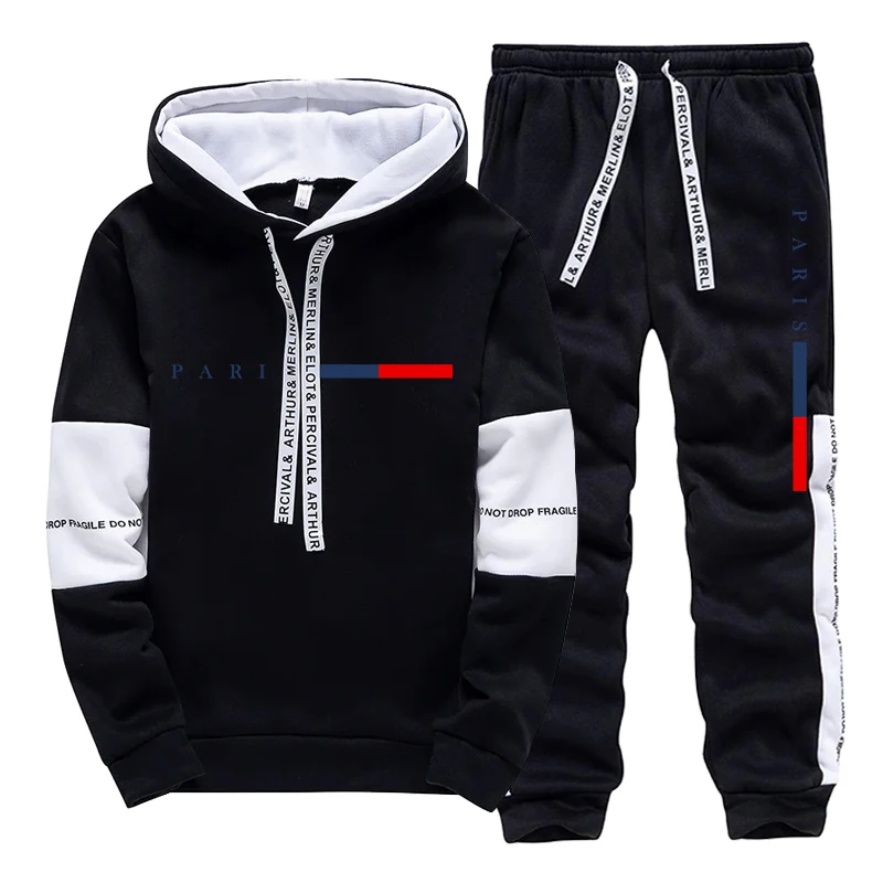 ชุดเซ็ตผู้ชาย/เสื้อฮู้ด/กางเกง - Street Fashion Style บทวิจารณ์และราคา