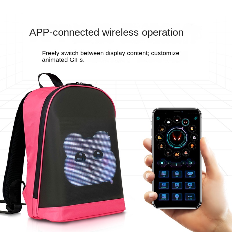 กระเป๋าเป้สะพายหลัง LED สุดฮิต - Street Fashion App บทวิจารณ์และราคา