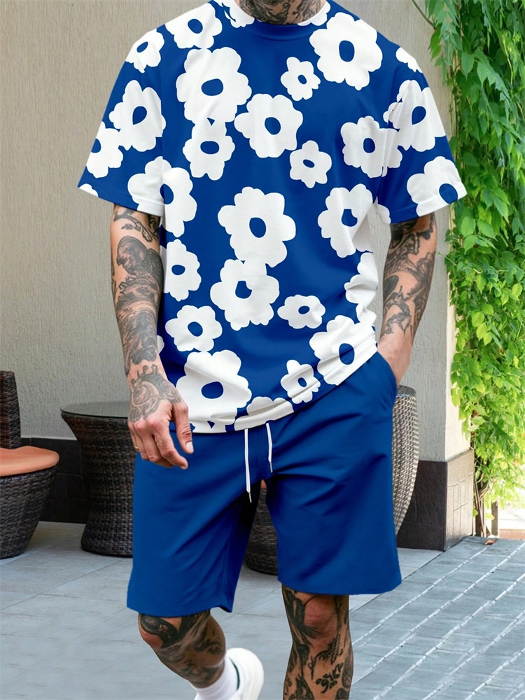 ชุดสูทผู้ชายลายดอกไม้สีเขียวรุ - Street Fashion Style บทวิจารณ์และราคา
