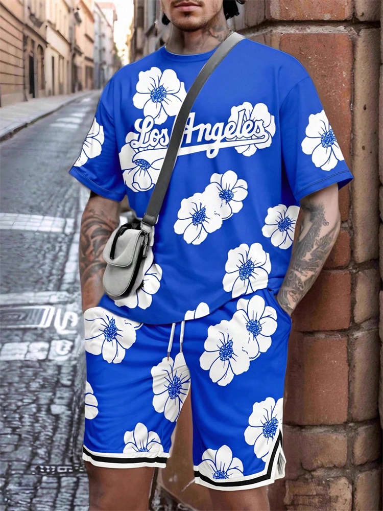 ชุดสูทผู้ชายลายดอกไม้สีเขียวรุ - Street Fashion Style บทวิจารณ์และราคา